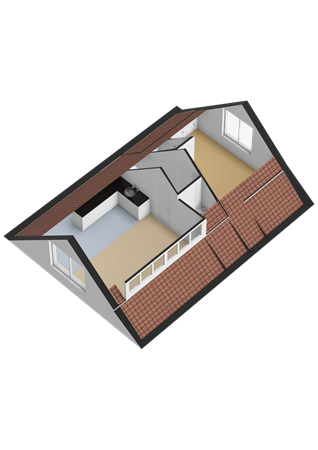 Floorplan - Groen van Prinsterersingel 53, 3752 DD Bunschoten-Spakenburg